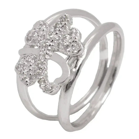 18K Gold Bluette Double Ring