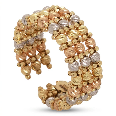 18K Gold Ring Fabric of Life