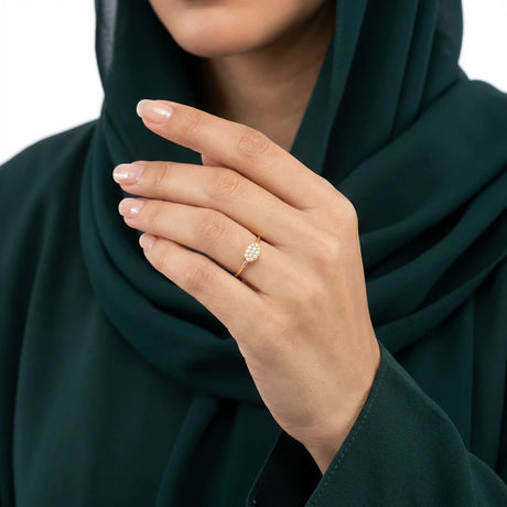 خاتم ذهب عيار 18 أحلام صغيرة