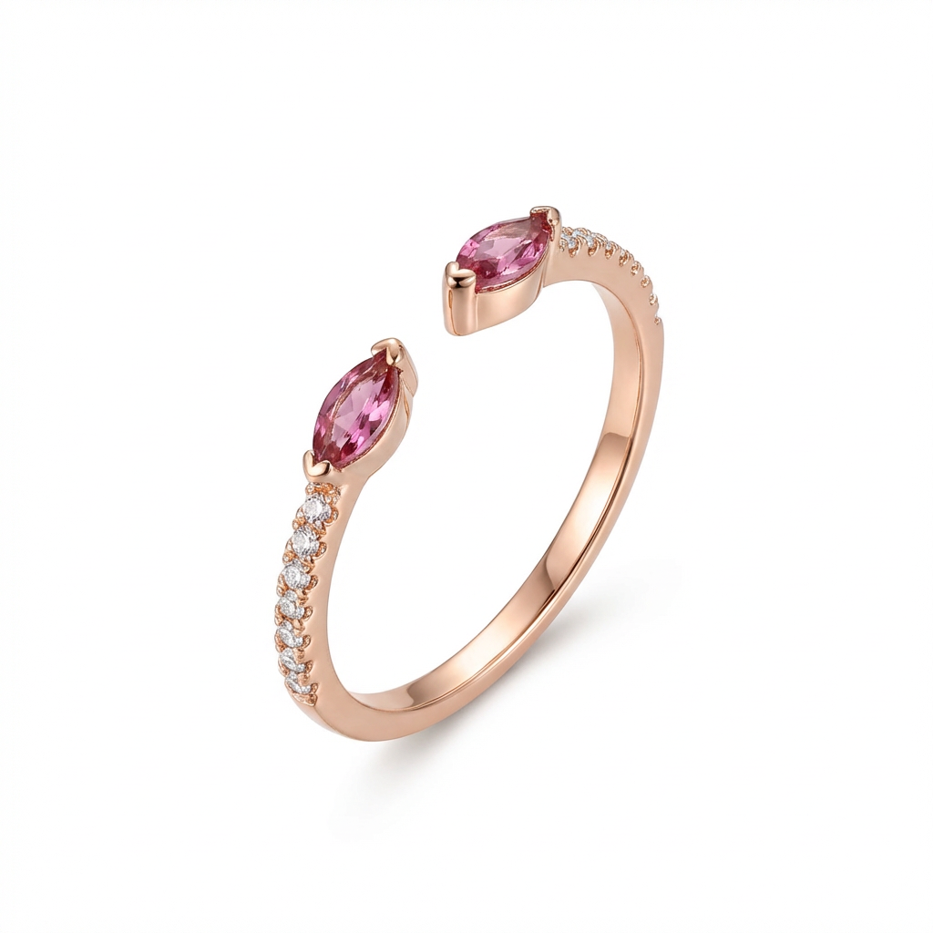 18K Gold Ring with Slim Classic Design