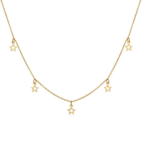 21K Gold Necklace Estrella