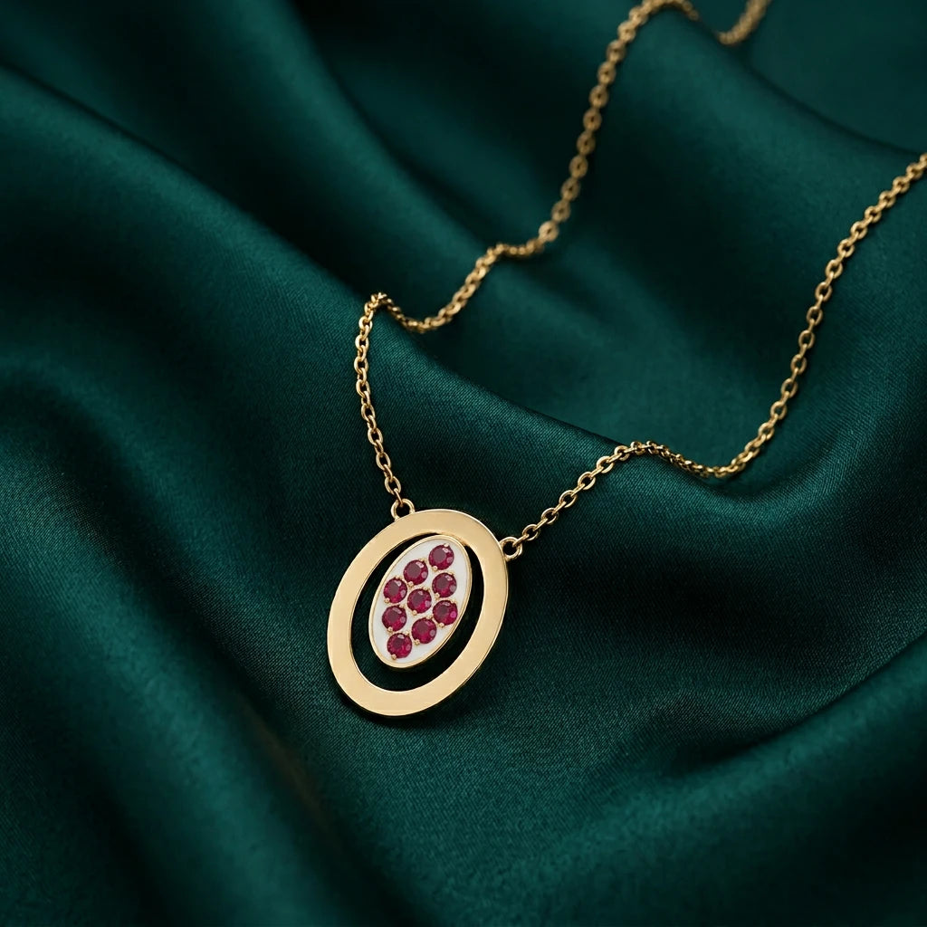 18K Gold Moment of Creativity Pendant