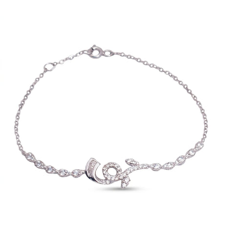 18K Gold Fluid Chain Branch Design
