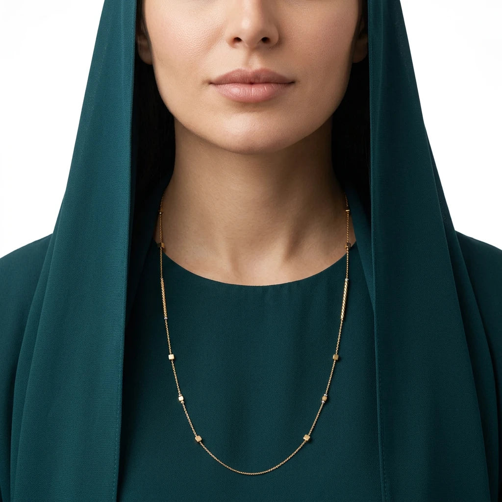 18K Gold Shawl Sweet Delights Design