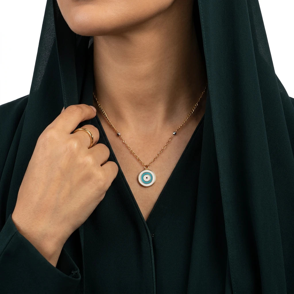 عقد ذهب عيار 18 الفاتنة