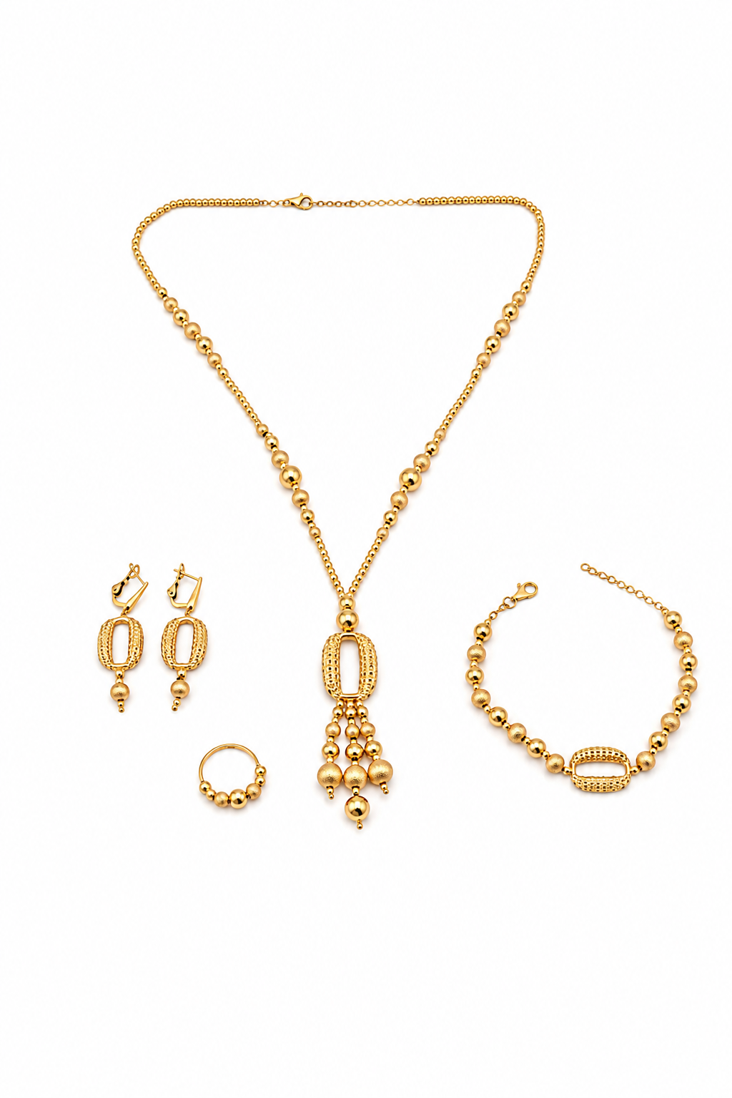 21K Gold Full Set Legacy of Generations Circle Design