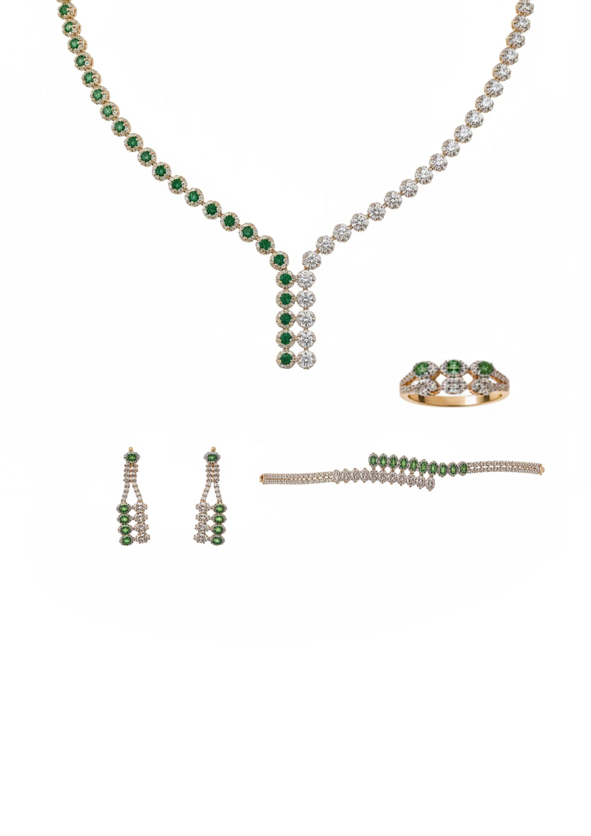 18K Gold Ramiz Set
