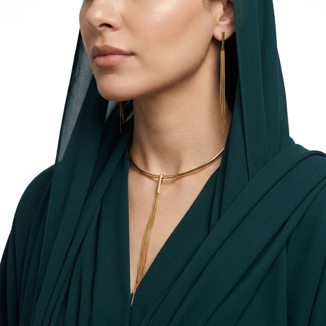 نصف طقم ذهب عيار 18 أمسية حالمة