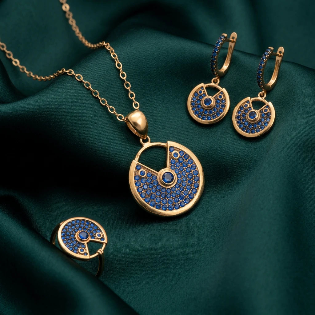 18 karat gold half set - Ocean Secrets