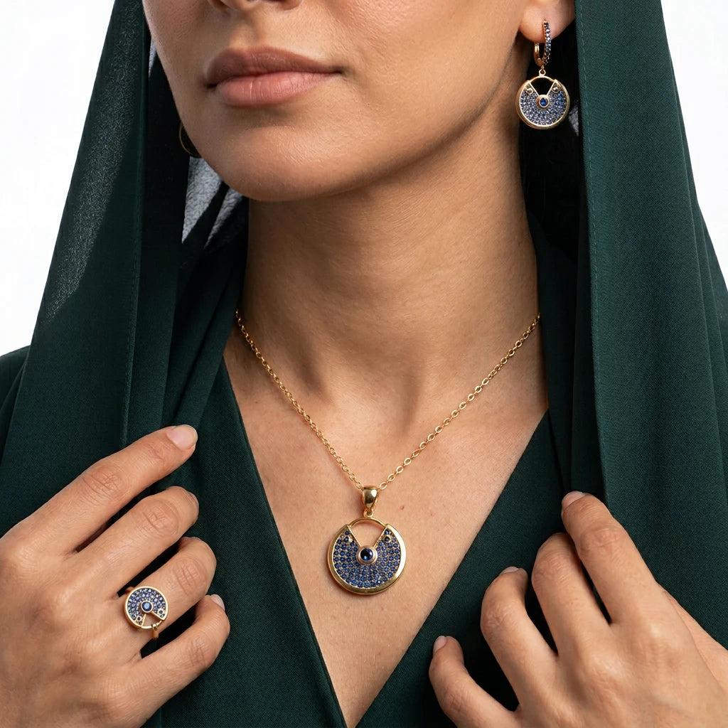 18K Gold Half Set - Ocean Secrets