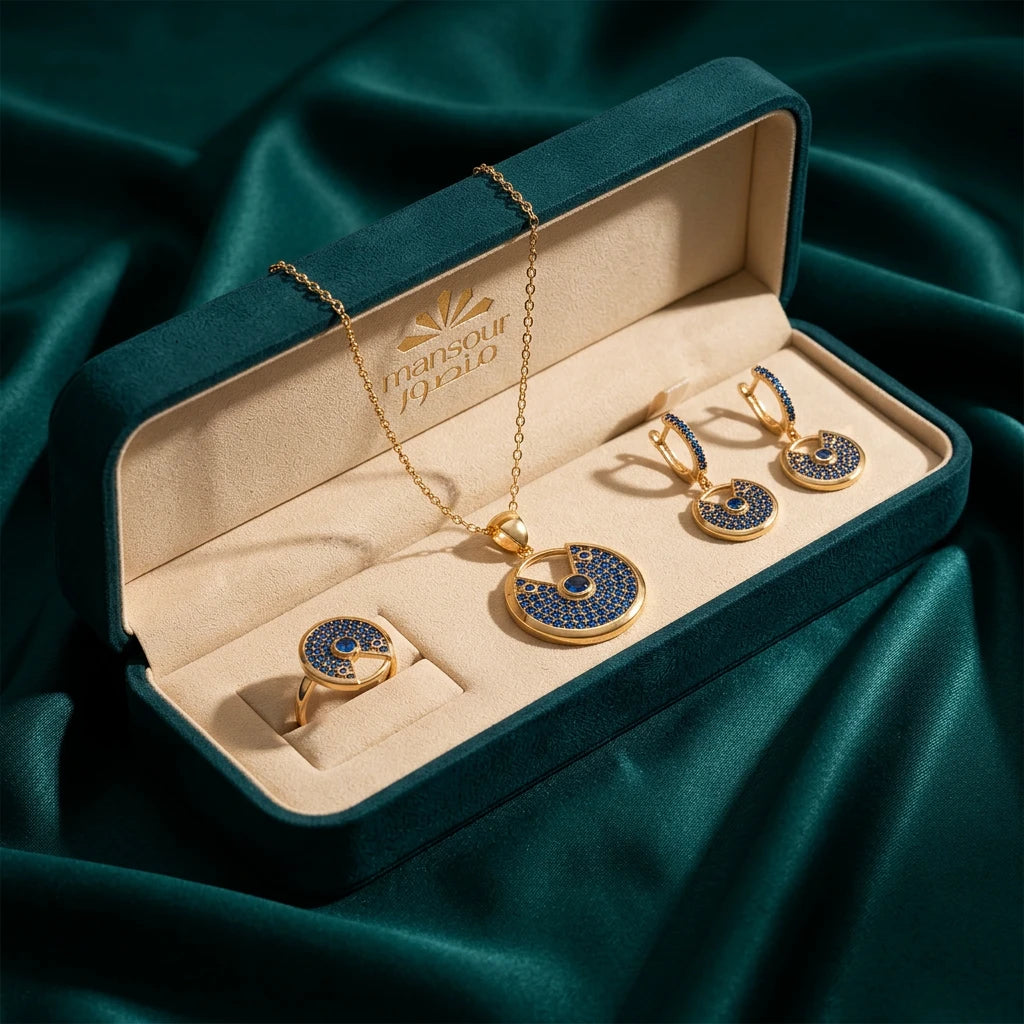 18K Gold Half Set - Ocean Secrets