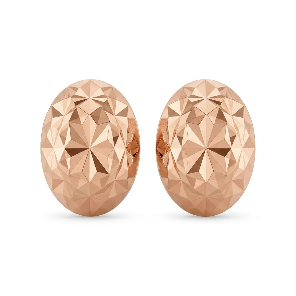18K Gold Kids Earrings with Morning Talk Design