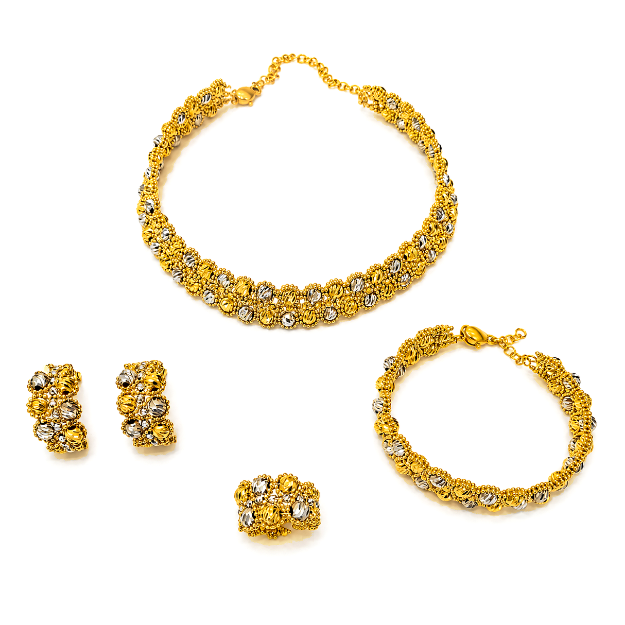 21k Gold Set Dorica