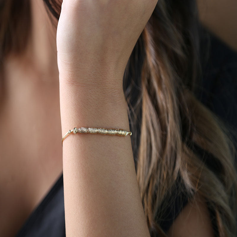 18K Gold Softies Bracelet