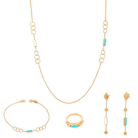18-karat Bright Gold Set