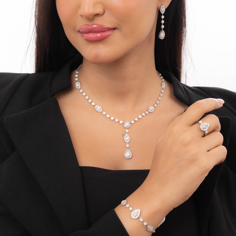 18K gold set Elegance