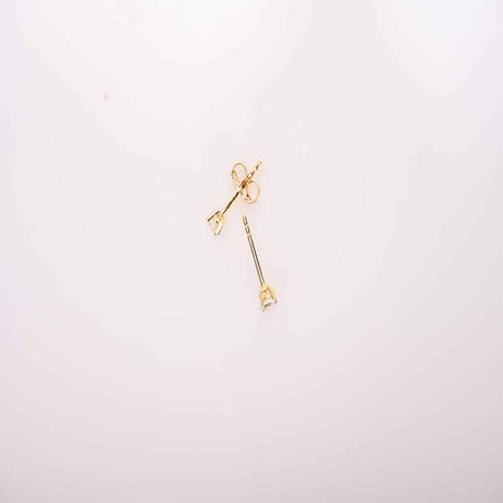 18K Gold Earrings Essence of Beauty