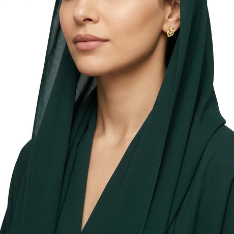 أقراط ذهب عيار 18 “بالحب وحده”