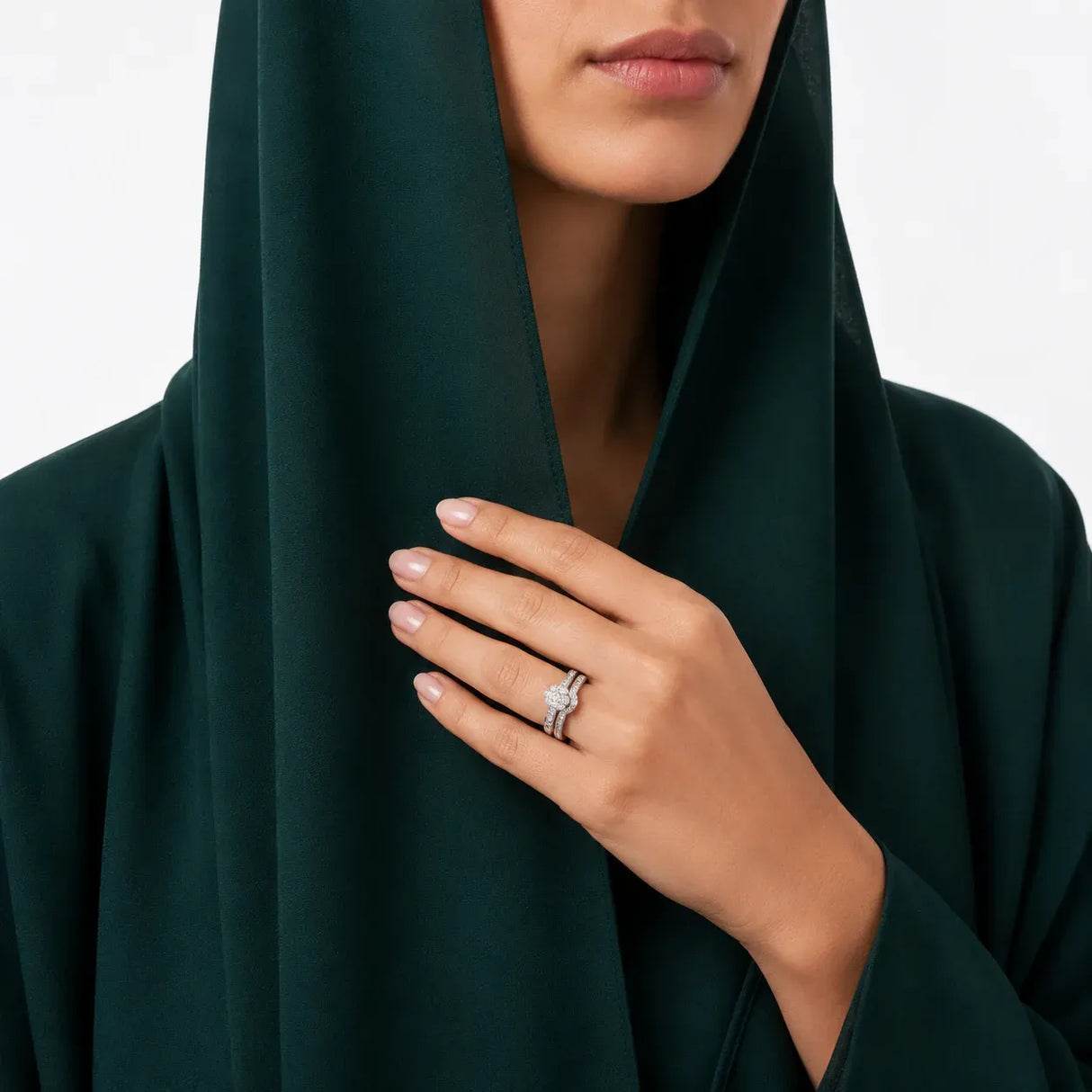 خاتم توينز ذهب عيار 18 ألماس