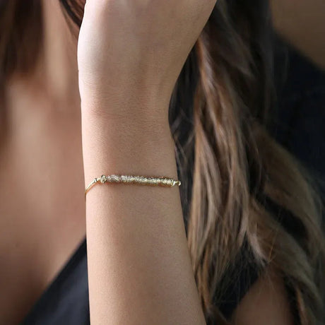 18K Chain Bracelet with Softies Design
