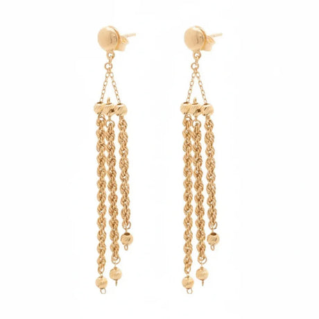 18K Gold Earrings