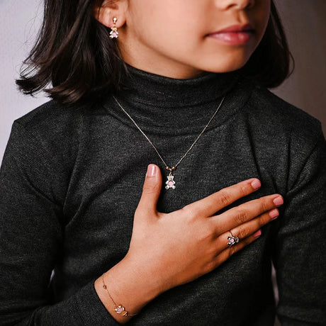 18K Gold "The Charm of Beginning" Set for Kids
