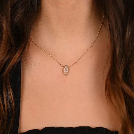 18K Gold Year's Wish Pendant