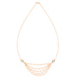 18-karat gold five-layer necklace