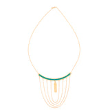 18k gold Cleopatra necklace