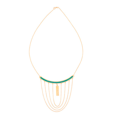 18k gold Cleopatra necklace
