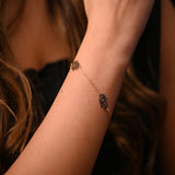 18K Gold Lucky Hand Bracelet