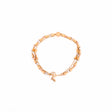 18K Chain Bracelet with Double Layer Design