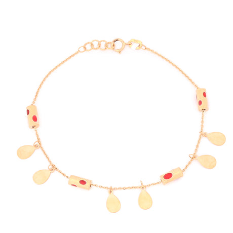 18K Gold Bracelet Elegance Kingdom