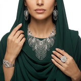 طقم ذهب عيار 18 فخم