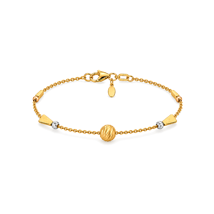 18K Gold Half Set with Long Design