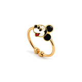 18K Gold Kids Set with Mickey Mouse