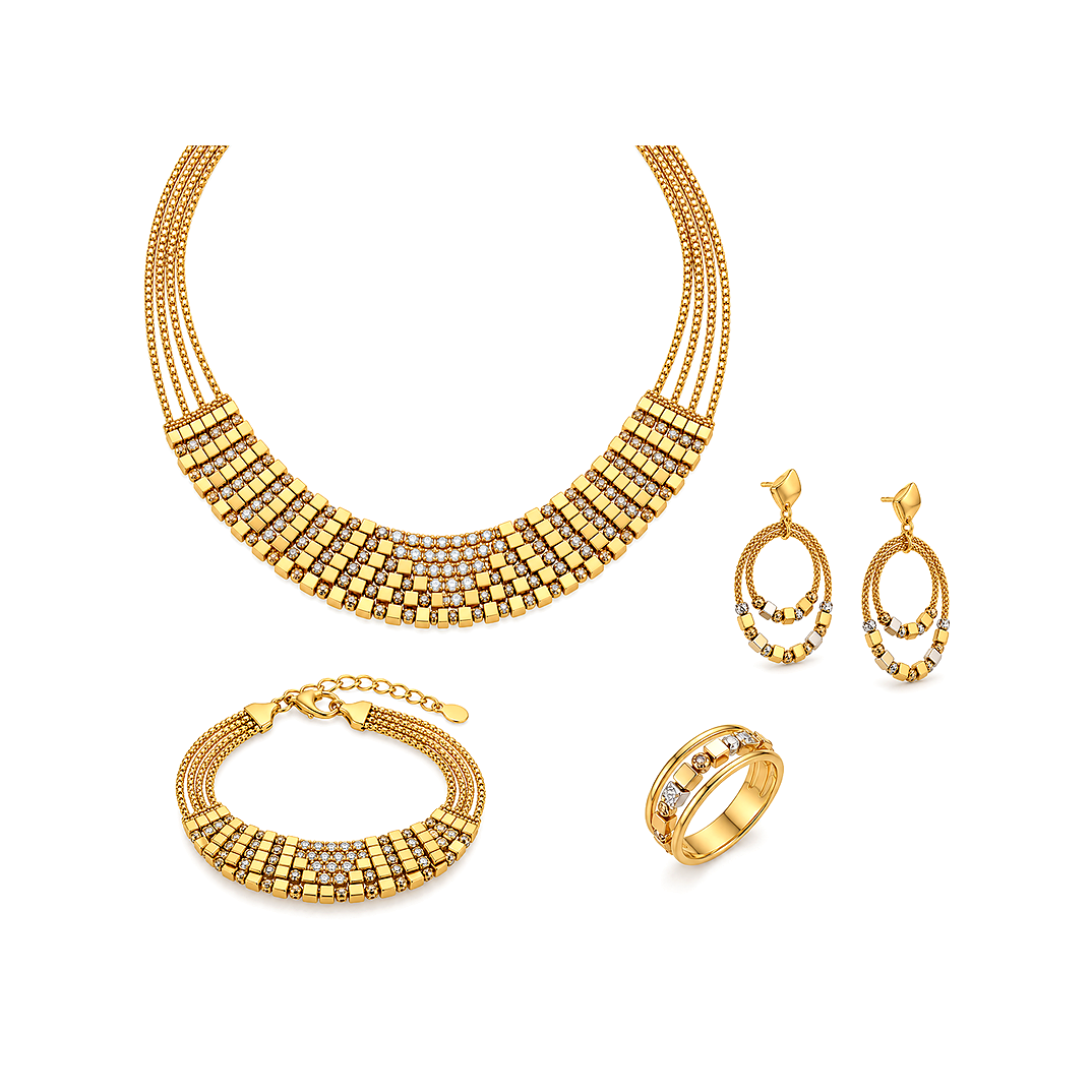 18-Karat Gold Nasaq Set