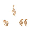 21K Gold Queen's Heritage Half Set