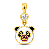 18K Gold Kids Half Set with Panda Design