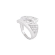 18K White Gold Ring