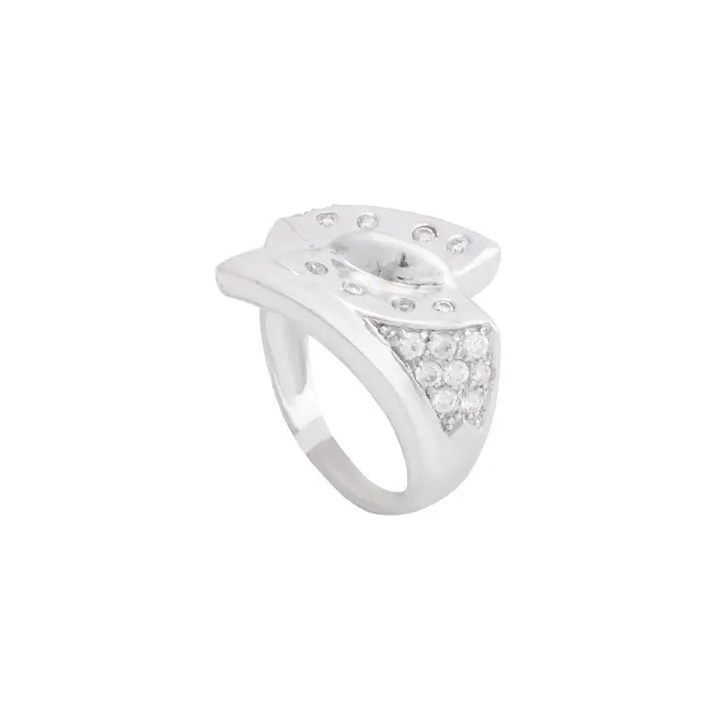 18K White Gold Ring