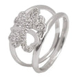 18K Gold Bluette Double Ring