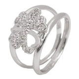 18K Gold Bluette Double Ring