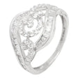 18K Gold Caroline Ring with Shining Gemstones