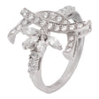 18K Gold Celine Ring with Shining Gemstones