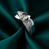 18K White Gold Evelyn Ring