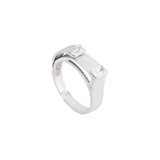 خاتم بلانكو ذهب عيار 18 بفصوص لامعة