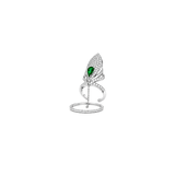 18K Gold Ring with Smooth Polished Slim Band Design