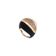 18K Gold Ring with Ornate Design