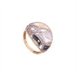 18K Gold Ring with Multiple Gemstones
